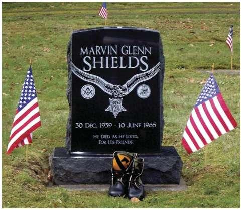 Construction Mechanic 3 rd class (CM3) Marvin G. Shields Where is Marvin G. Shields buried?