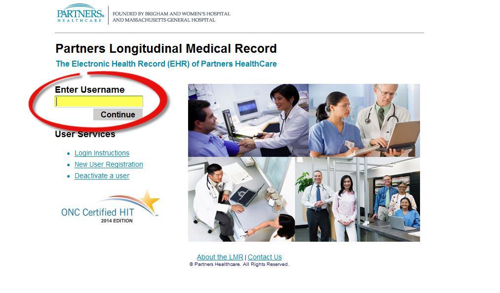 LMR Description: The LMR (Longitudinal Medical Record) is a web-based ambulatory electronic medical record system used across Partners HealthCare.