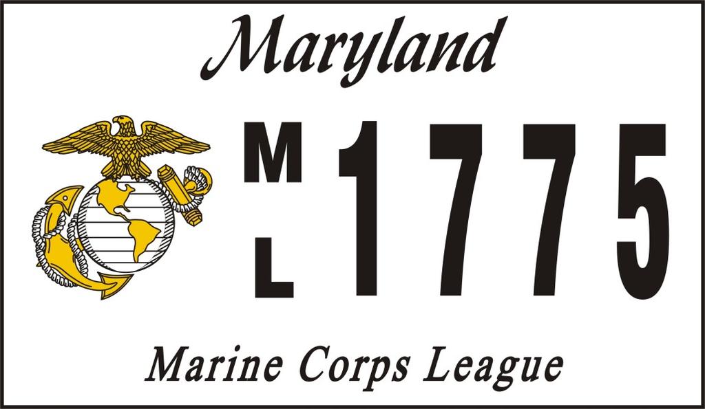 Page 6 The LASHUP Marine Corps League License Plates Marine Corps League License Plates are available for a one time fee of