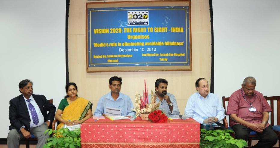 Report on the workshop Media and its role in eliminating avoidable blindness December 10, 2012, Sankara Nethralaya, Chennai Educational role of the newspapers should be better tapped.