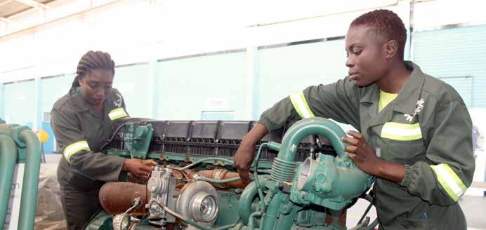Featured LKDF partnership The Zambian Industrial Training Academy At a glance Geographic scope: Zambia Focus area: Heavy-duty machinery Business sector partner: Volvo Group Other partners: Sida,