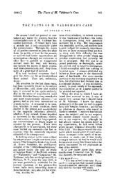 Figure 2: American Review: a Whig Journal (December 1845); publication of Edgar Allen Poe s The fact in the case of M. Valdemar. Retrieved from: http://en.wikipedia.