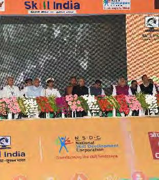 EVENTS & HAPPENINGS Former President of India, Shri Pranab Mukherjee laid the foundation