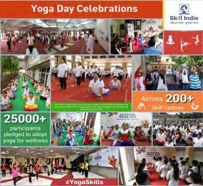 Park Madhya Pradesh Yoga Day Celebration NSDC s