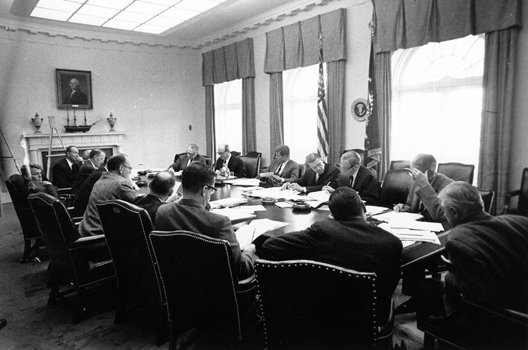 The Deliberations JFK and his advisers understood that diplomatic measures alone would take too much time and that the weapons would be operational before the crisis could be resolved.