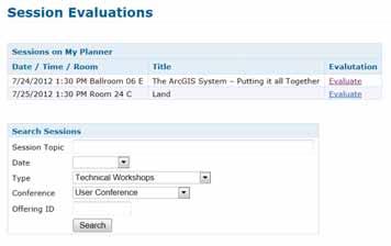 Steps to evaluate UC sessions My UC Homepage > Evaluate Sessions Choose