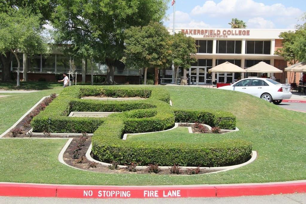 Welcome Center Bakersfield College does not have a central location on its campus to welcome first-time visitors.