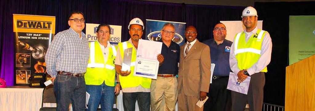 RHCA Day of the Construction Worker Award presentation with Dallas Councilman Terrell Atkins, RHCA President John Martinez and RHCA board members On June 7, 2014, the Regional Hispanic Contractors