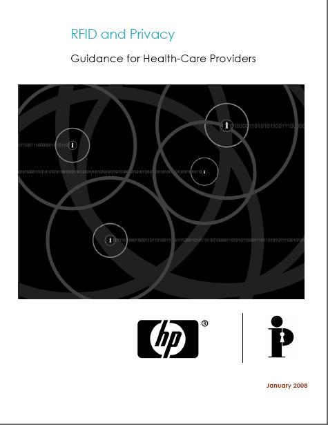 RFID and Privacy in Health Care: Guidance for Health Care Providers 1. Tagging Things 2.