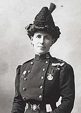16 One of Canada s nurses, the famous Nursing Sister Miss Georgina Pope, was also Mentioned in that conflict and later became the first Canadian to receive the Royal Red Cross.