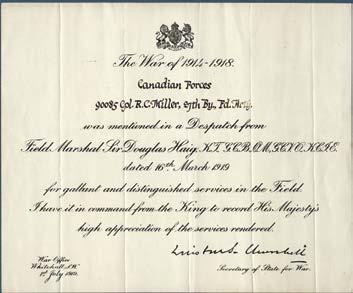 The fact that the Mentions in Dispatches were officially published in the London Gazette like other honours and now that it was associated with an official insignia approved by the King meant that