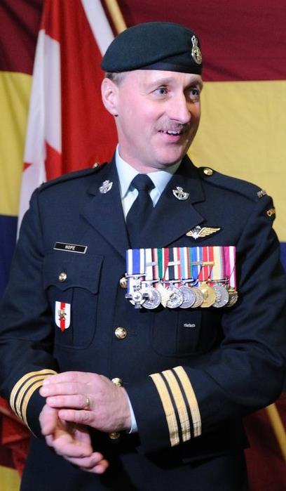 A dynamic leader, he assembled an effective combat team that was instrumental in expanding the Canadian presence throughout
