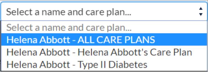 Use Health Cloud Empower Lightning Components Show all care plans Lets a user see all the care plans that they belong to.