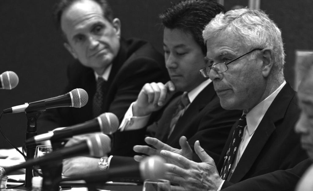 4) A briefing on energy security in Asia featured, from left, Craig Gannett,