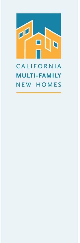 California Multi-Family New Homes (CMFNH) Program Handbook 2010-2012 The Program Handbook