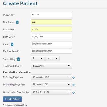 Page 9 Managing insurance providers Managing mask types Denotes Homecare Provider Function Denotes Homecare Provider and Monitor Function Registering devices 1.