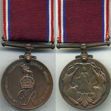 NEWFOUNDLAND VOLUNTEER WAR SERVICE MEDAL TERMS The government of the province of Newfoundland shall award a medal to every person: (a) who volunteered and served in units or organizations raised or