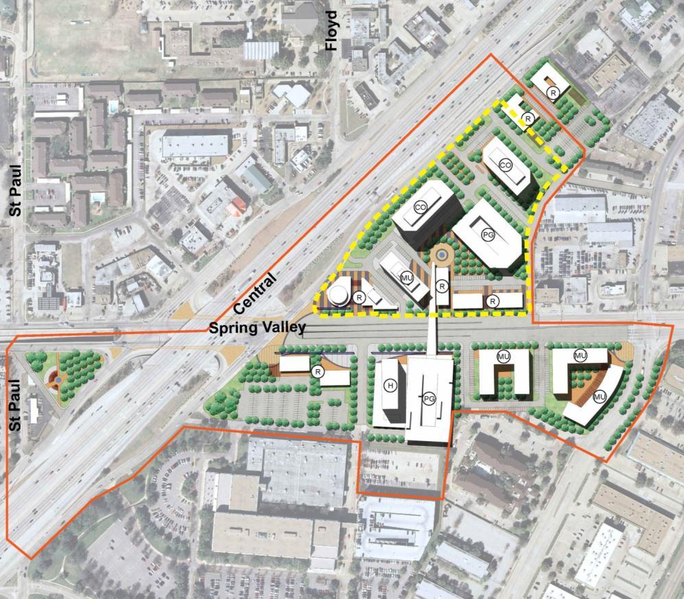 Gateway Commercial District - Focus Area A Commercial mixeduse environment Catalyst Site 1 is located at