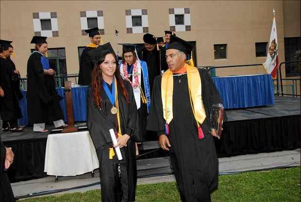As the valedictorian, Ms. Elizondo delivered the Student Address at the Los Angeles Mission College 40th Annual Commencement Ceremony.