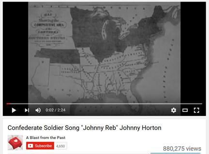 Page 2 June 2016 Confederate Soldier Song "Johnny Reb" ------------------------------------ Scott C. Woodard https://www.youtube.com/watch?