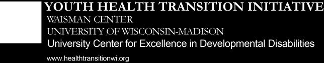 Youth Health Transition Quality Improvement Grant Guidance Wisconsin Children and Youth with Special Health Care Needs Thank you for your interest in the Wisconsin Youth Health Transition Quality
