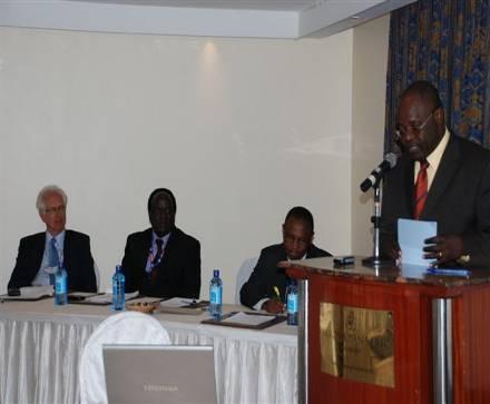 He indicated that there is an overwhelming need to address the following issues: The serious problem of quality control in laboratories, to avoid Dr Okello addressing delegates conflicting test