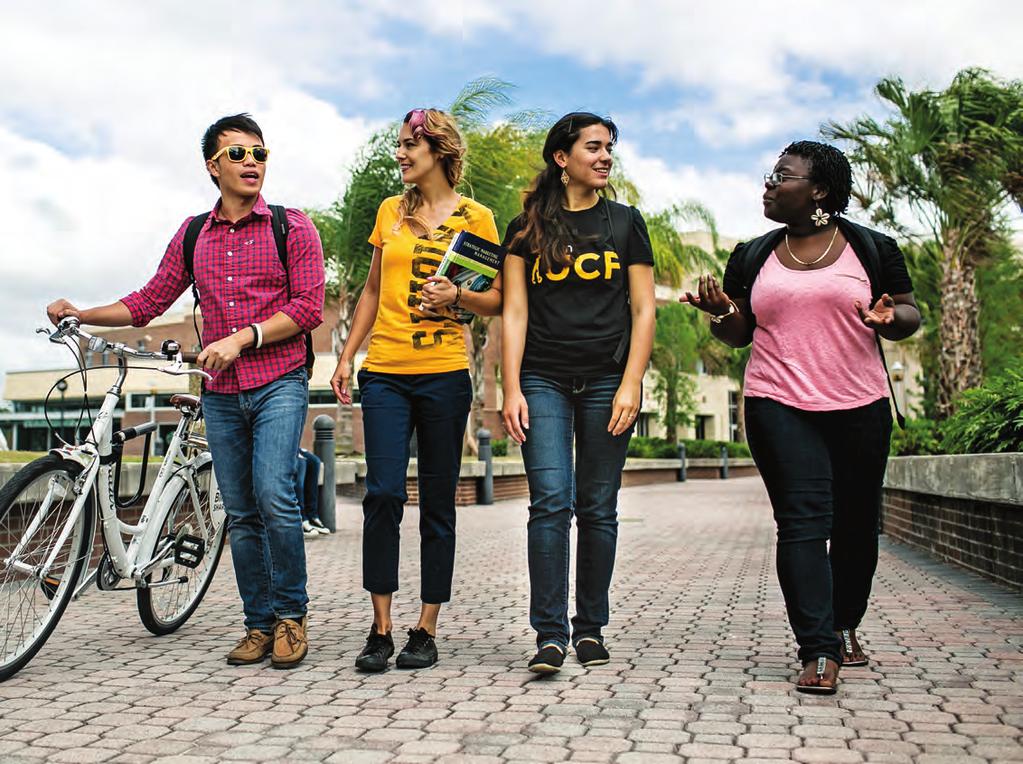 FREQUENTLY ASKED QUESTIONS How can I be considered for a National Merit Scholarship at UCF? You must qualify as a National Merit Scholar Semifinalist. You should then apply for admission to UCF.