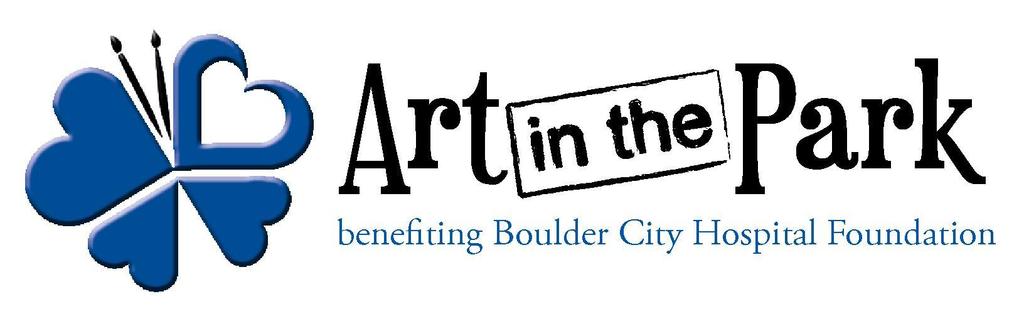 54 th Annual Art in the Park ARTIST INFORMATION & APPLICATION Location: Dates: Times: Contact: Benefiting*: Boulder City, Nevada October 1 & 2, 2016 (Saturday & Sunday) 9am to 5pm (Saturday) 9am to