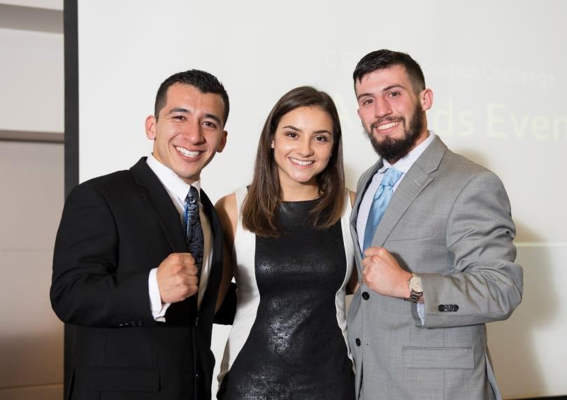2016 Winner, First Place: The Boxing Movement The CSULB Innovation Challenge s top team for 2016 took repeated punches and jabs from senior citizens to test out its winning business idea.
