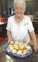Barbara Mislan, our resident Coffee Chat baker