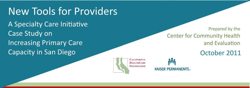Introduction Overview of the Specialty Care Initiative The Specialty Care Initiative (SCI) supported community coalitions in developing and implementing strategies to address specialty care demand