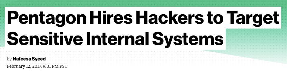 crowd of hackers to test one of their complex,