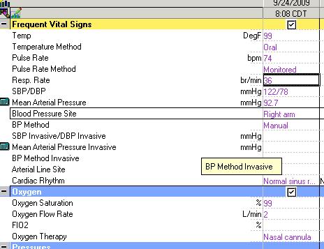 BMDI Vital Sign Documentation Process Nurses will PULL the vital signs from