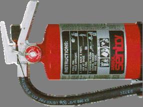 Fire Safety Fire extinguisher must be: 2A10BC or larger