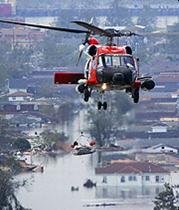 Coast Guard aircraft and personnel were supplied from every unit for operations and support in this