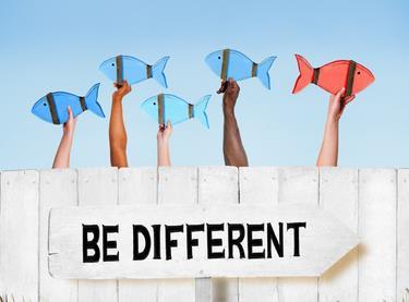 Be different!