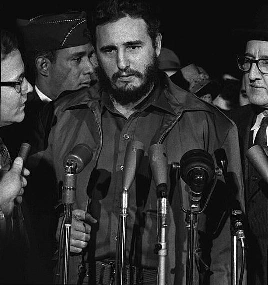 Castro arrives at MATS terminal. 1959. Warren K. Leffler, photographer. U.S. News and World Report Collection. Bibliography Dallek, Robert, An Unfinished Life: John F.