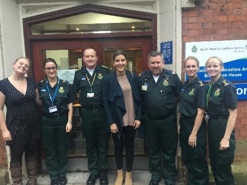 North West Ambulance Service Purpose of Engagement The aim of this engagement was to: Understand the role of the Chain of Survival Strategy Coordinator Understand the level community education and
