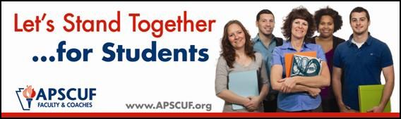 APSCUF CAL U LEADERSHIP OUR MISSION APSCUF works on behalf of student and faculty interests to provide the highest quality education at the most reasonable cost by ensuring a diversity of programs