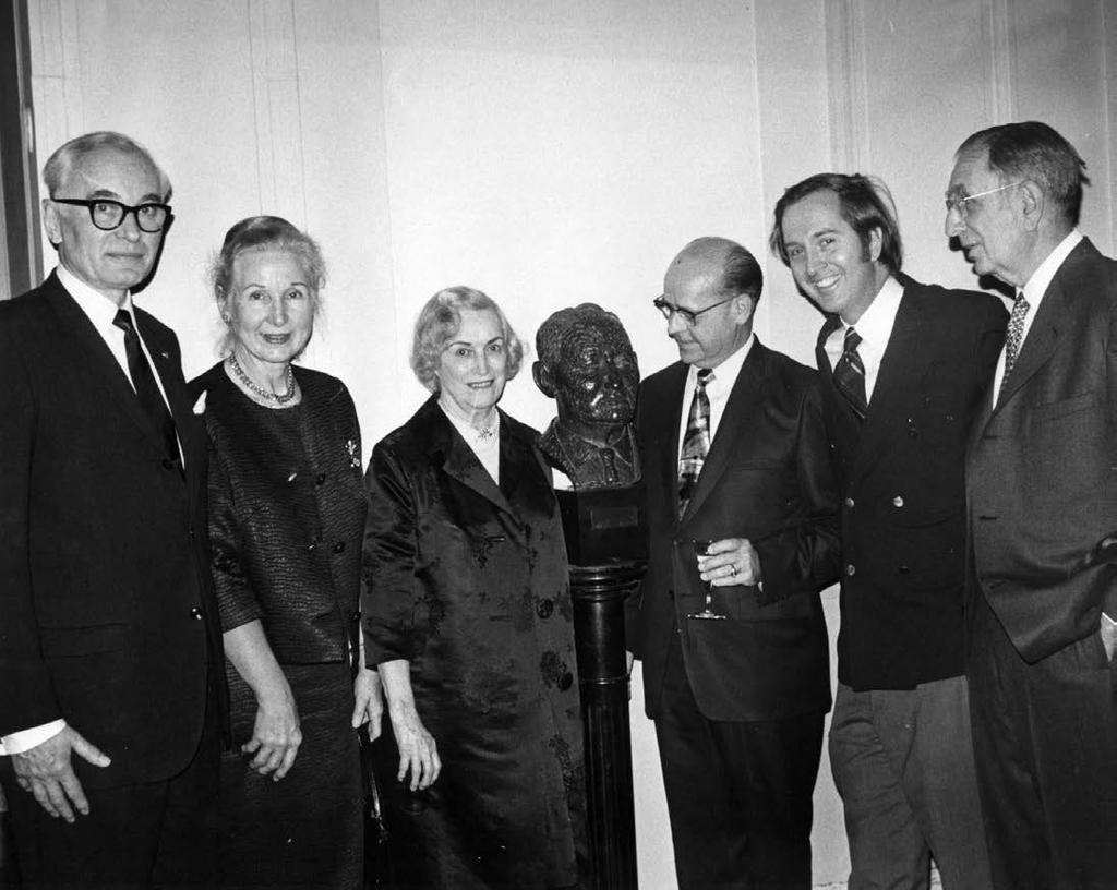 The University Seminars Annual Dinner, April 28, 1971, from left to right: Albrecht M. Lederer, Mrs.
