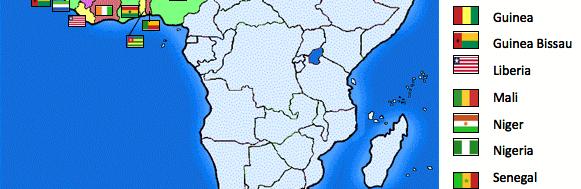 Africa: SADC 15 member states East Africa: EAC 5 member