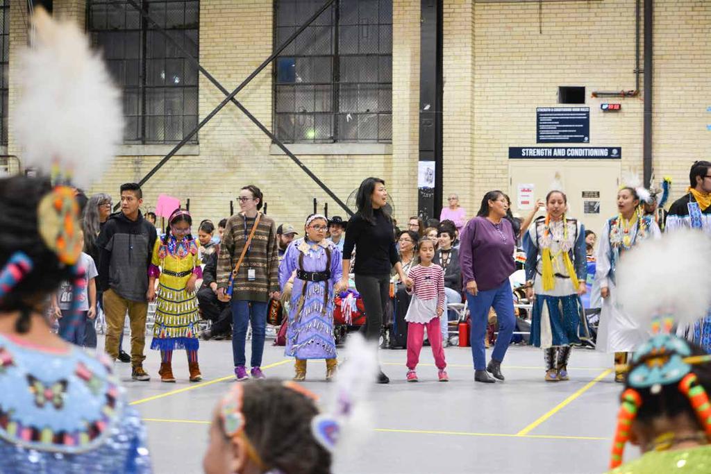 The Echoing Traditional Ways Powwow is one of USU s longest-standing traditions, says Alina Begay, the Access and Diversity Center Multicultural Program Coordinator.