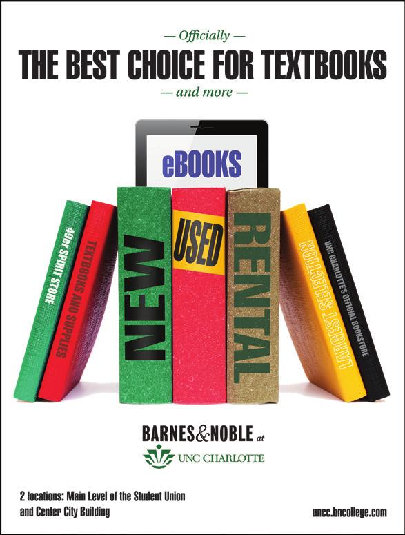 TEXTBOOKS AND SUPPLIES Barnes & Noble operates the bookstore for the University, a partnership built upon commitment to textbook value.