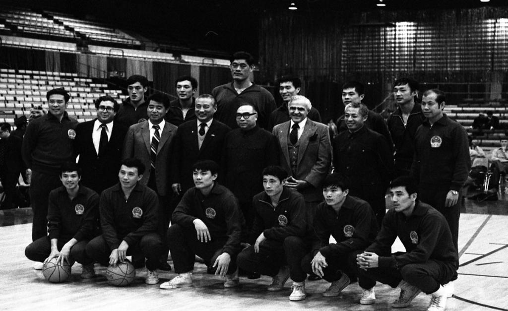 1980 1986 1978 Chinese national men s and women s basketball teams play Georgetown at the D.C. Armory. The Chinese teams win both games.