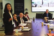 2016 2016 2016 Image The U.S.-China initiative organizes the first faculty research dialogues on the topics of global health and migration and global climate change, convened by Georgetown faculty Dr.
