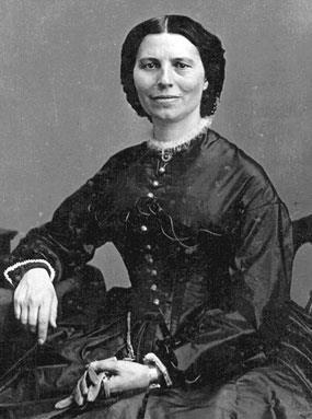 Clara Barton John Wilkes Booth Clara Barton was an American nurse, suffragist and humanitarian who is best remembered for organizing the American Red Cross.