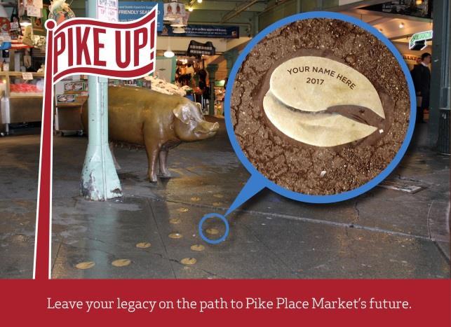 Pike Place MarketFront Page 5 of 7 PROJECT PARTNERS The Pike Place Market Preservation and Development Authority (PDA) is leading the project with support from the City of Seattle, oversight from the