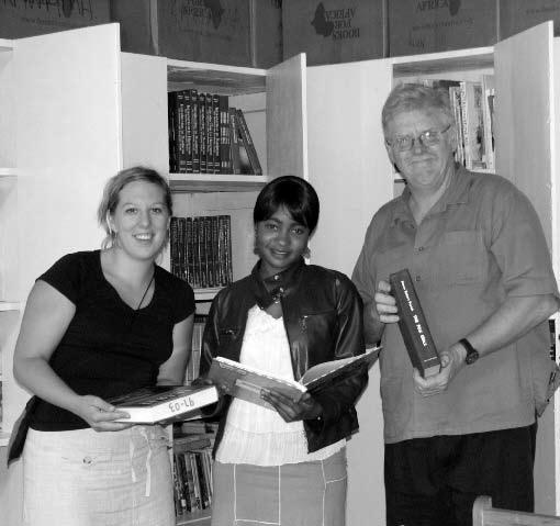 Returned Peace Corps Volunteer Ships Books Back to Zambia Returned Zambia Peace Corps Volunteer and BFA staffer Ginger Wange, with outstanding support from friends and family, raised over $9,000 to