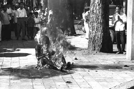 Buddhist monks protested by burning themselves to death On Nov. 1, 1963 Diem was assassinated as part of a U.S.