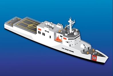 Figure 2. Offshore Patrol Cutter (Generic Conceptual Rendering) Source: U.S. Coast Guard generic conceptual rendering accessed May 3, 2012, at http://www.uscg.mil/hq/cg9/ opc/default.asp.